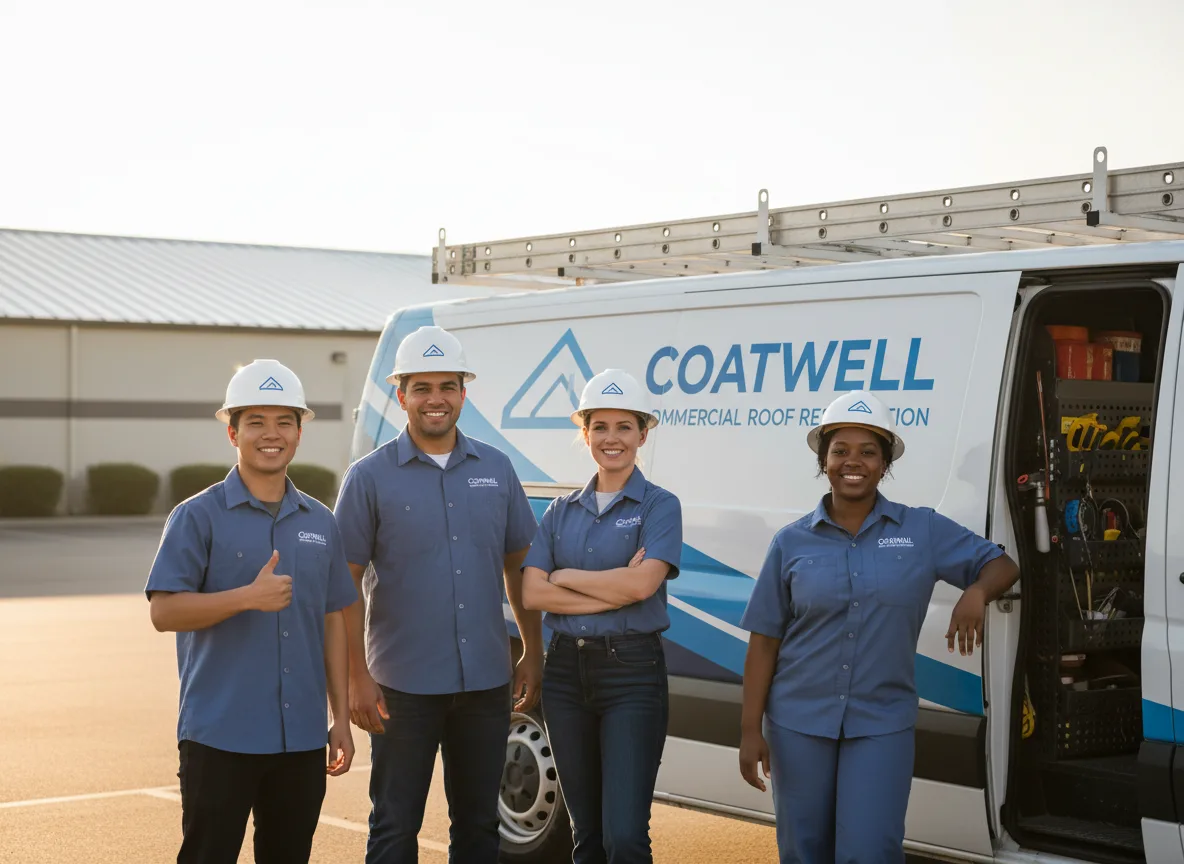 Commercial roof coating company in Sandborn, IN